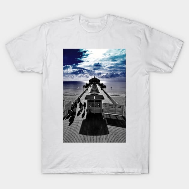 Bournemouth Pier Dorset England T-Shirt by AndyEvansPhotos